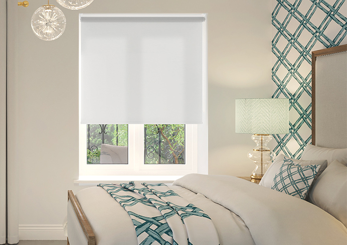 Amalfi, Linen White - Twist&Fit Roller Blind - Image 3